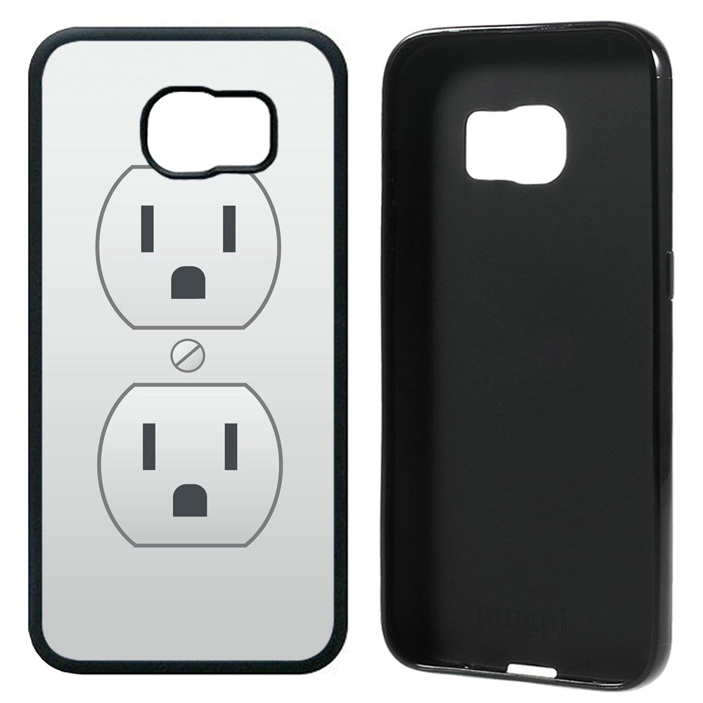 Funny Wall Outlet 1 Case for Samsung Galaxy S6